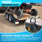 Sakerplus® Heavy-Duty Stake Pocket D Rings