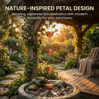 Sakerplus® Nature-Inspired Petal Design Rain Chain