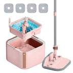 Sakerplus Upgrade Spin Mop Bucket with Detachable Inner Bucket