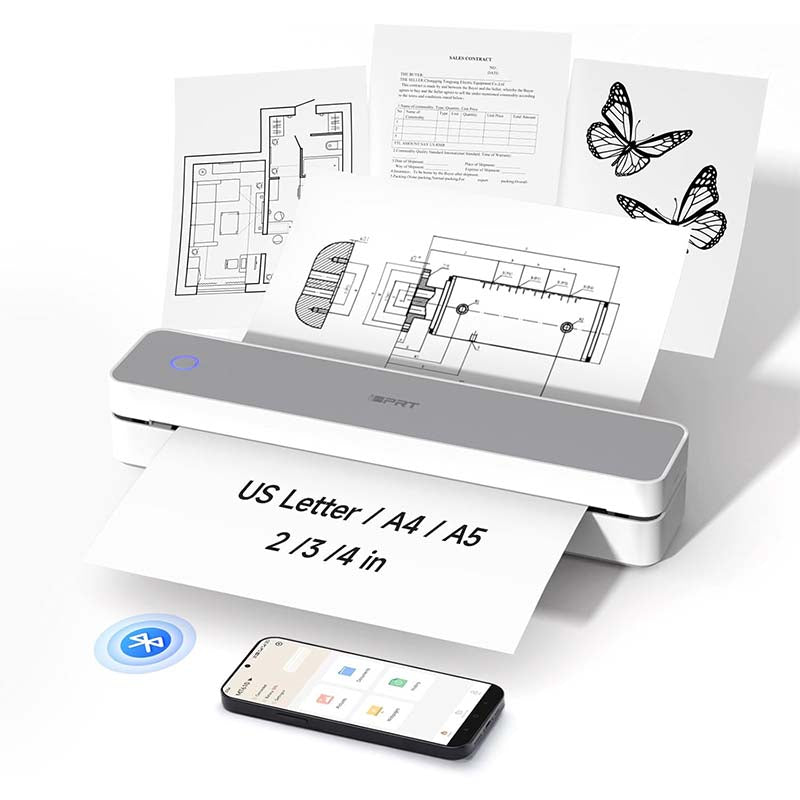 Sakerplus Wireless Thermal Mobile Printer