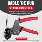 Sakerplus® Heavy Duty Stainless Steel Tie Gun Kit