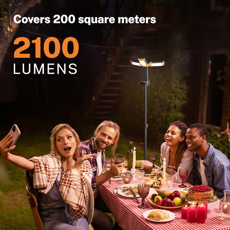 Sakerplus Upgraded Portable Camping Light with Bracket