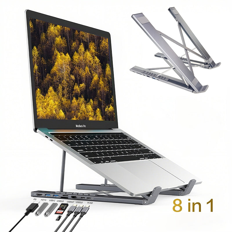 Sakerplus 8-in-1 USB-C Laptop Docking Station
