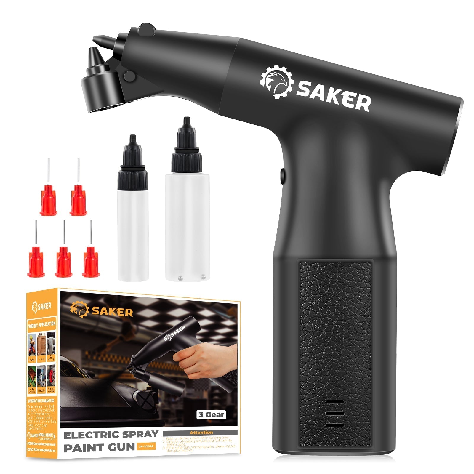 Versatile Automotive and DIY Painting Tool - SAKER® Electric Spray Paint Gun