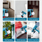Sakerplus® Cordless High Atomization Electric Paint Sprayer