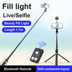 SAKER 6 in 1 Bluetooth Selfie Stick