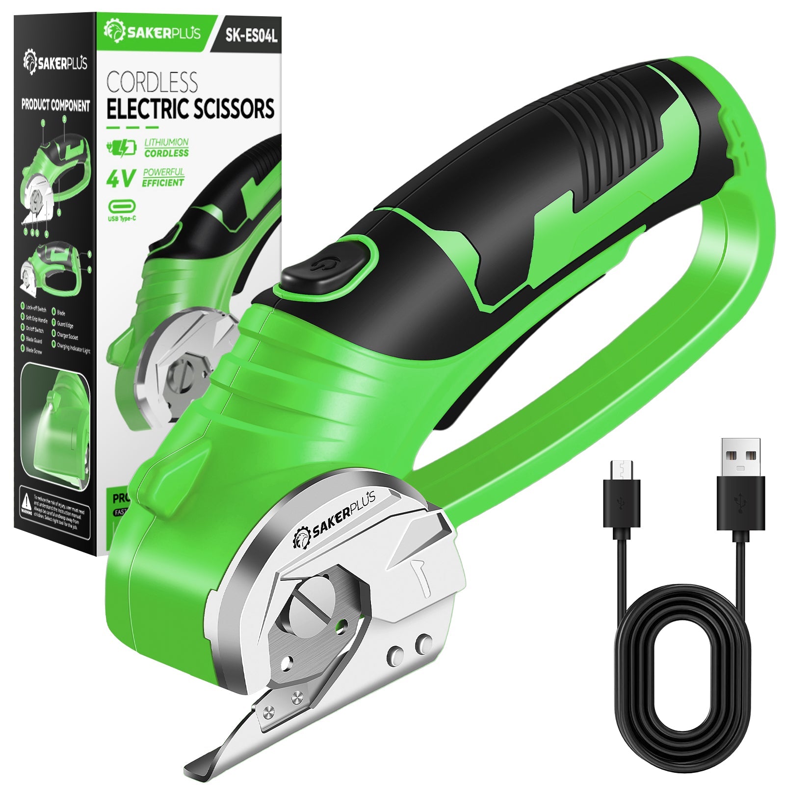 SakerPlus® Cordless Electric Scissors