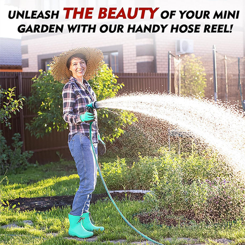 Sakerplus® Retractable Portable Garden Hose Reel
