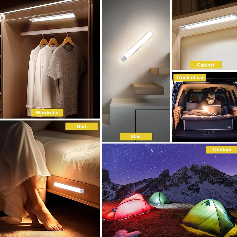 Sakerplus® Rechargeable Motion Sensor Led Lights