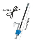 Sakerplus Electric Aquarium Gravel Cleaner with Filter