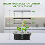 Sakerplus Indoor Garden Hydroponics Growing System