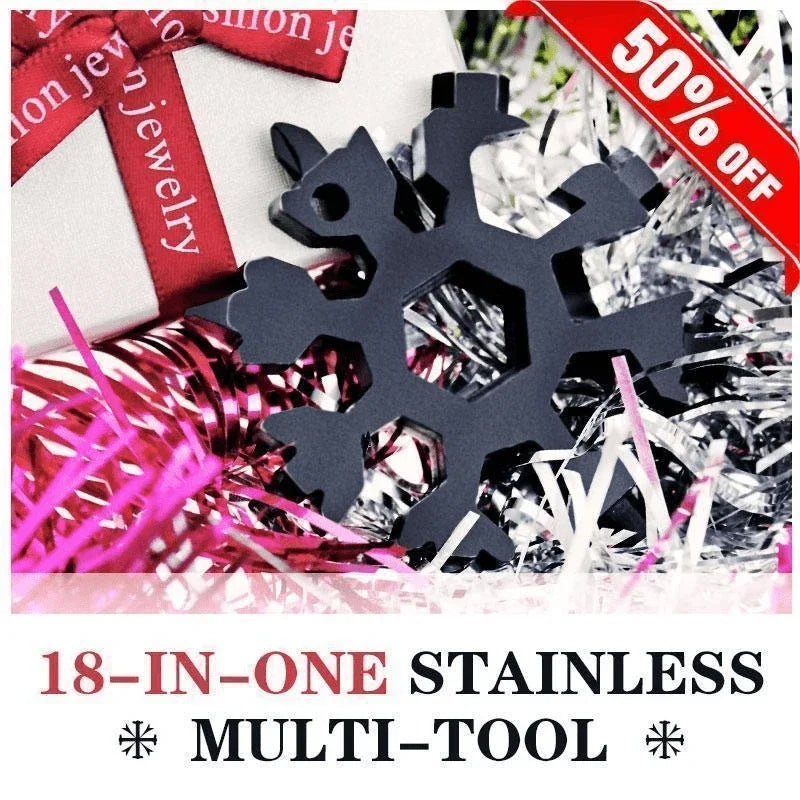 SAKER® 18-in-1 Snowflake Multi-Tool
