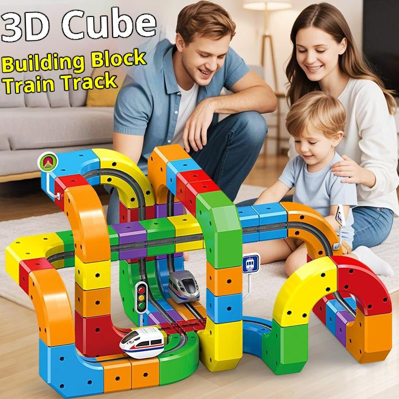 Sakerplus® 3D STEM Electric Train Set