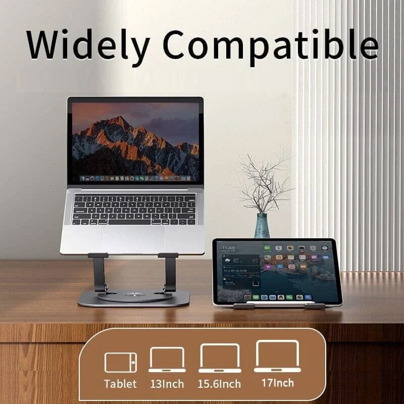 Sakerplus Laptop Stand Aluminum Alloy Rotating Bracket