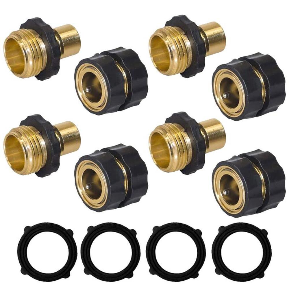 Sakerplus® 3/4 Inch Garden Hose Quick Connector
