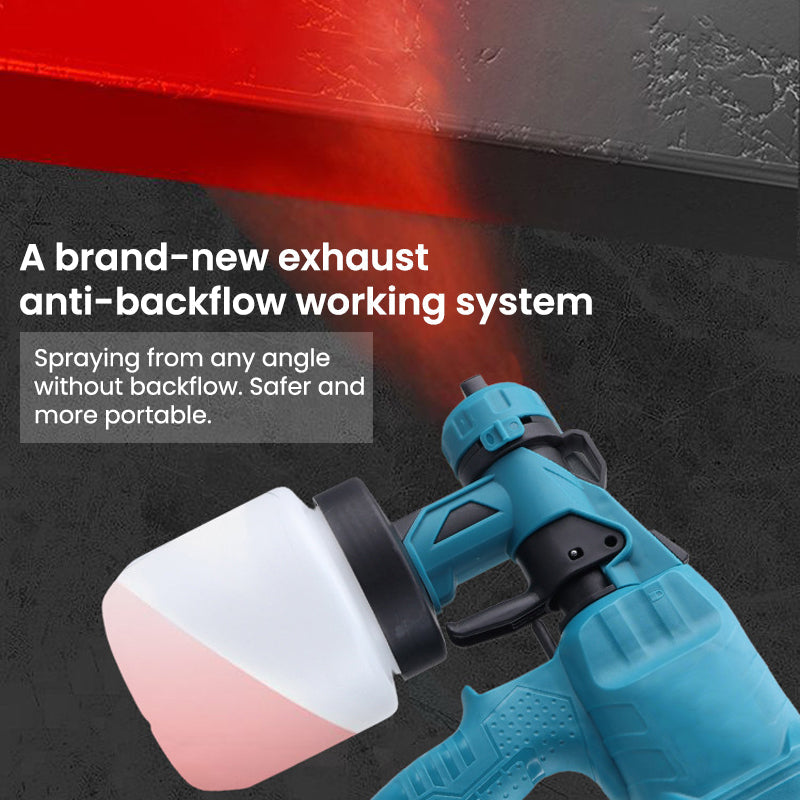 Sakerplus® Cordless High Atomization Electric Paint Sprayer