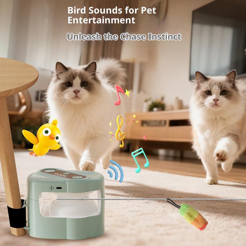 Sakerplus® Interactive Cat Toy Automatic Chasing Play