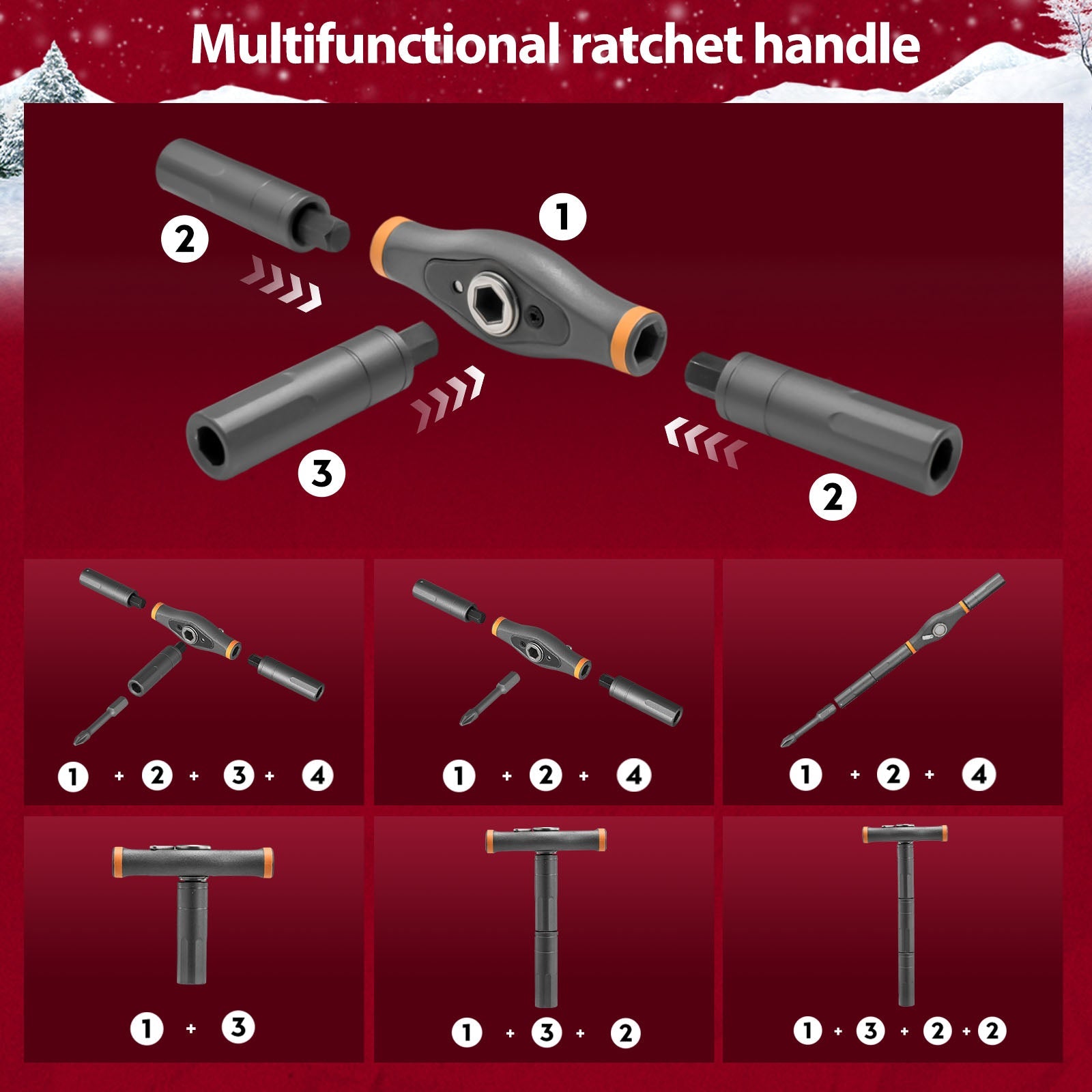 SAKER 24 in 1 Magnetic Screwdriver Set