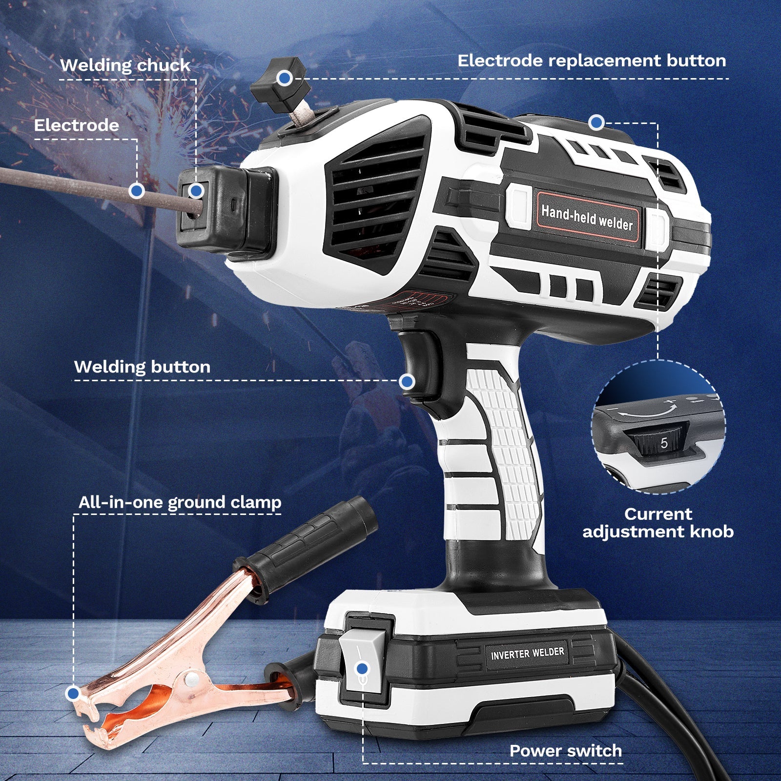 Sakerplus® Portable Welding Machine