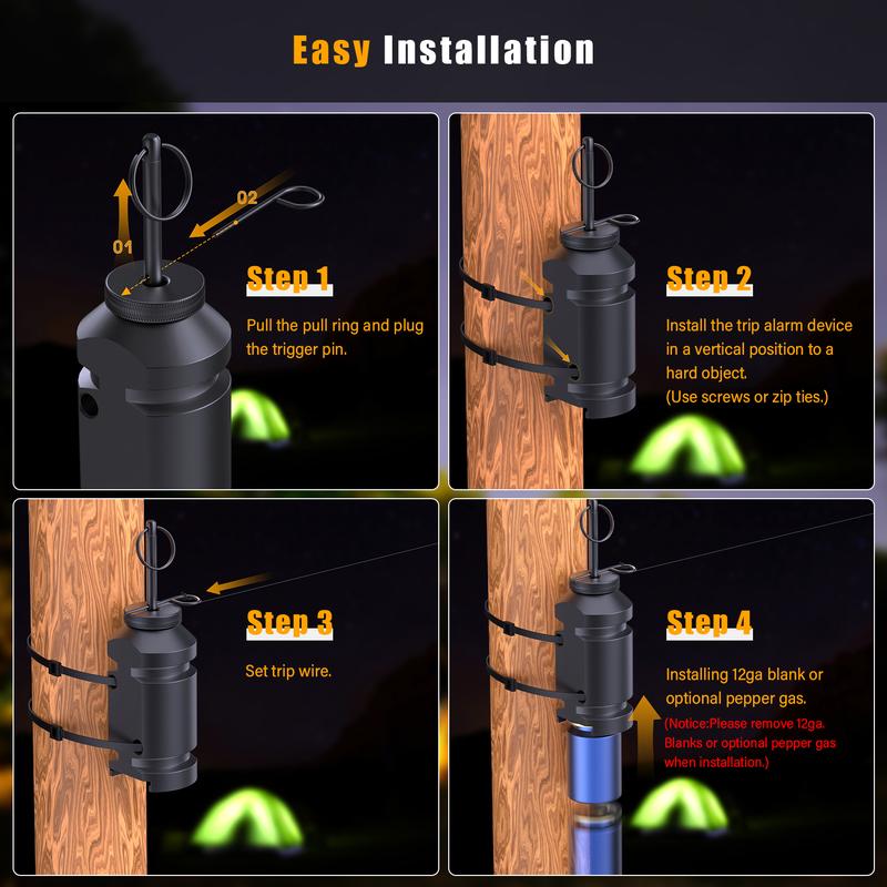 SAKER Trip Wire Alarm Device