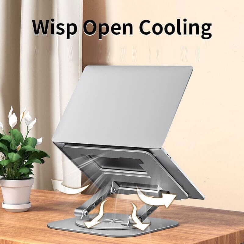 Sakerplus Laptop Stand Aluminum Alloy Rotating Bracket