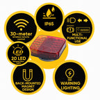 Sakerplus® Wireless Trailer Lights Kit