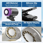 Sakerplus® 360° Rotating Semi-Cooling Clip Fan