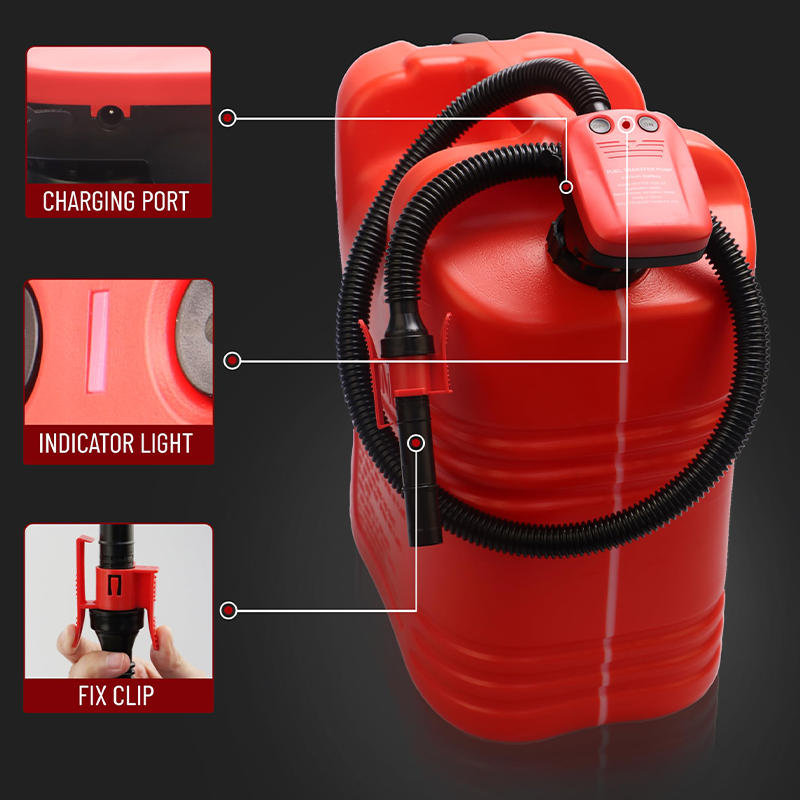 Sakerplus® Fuel Transfer Pump Battery Powered