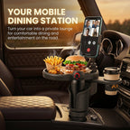 Sakerplus® Car Cup Holder Tray Organizer