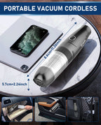 SakerPlus Car Vacuum Portable Cordless