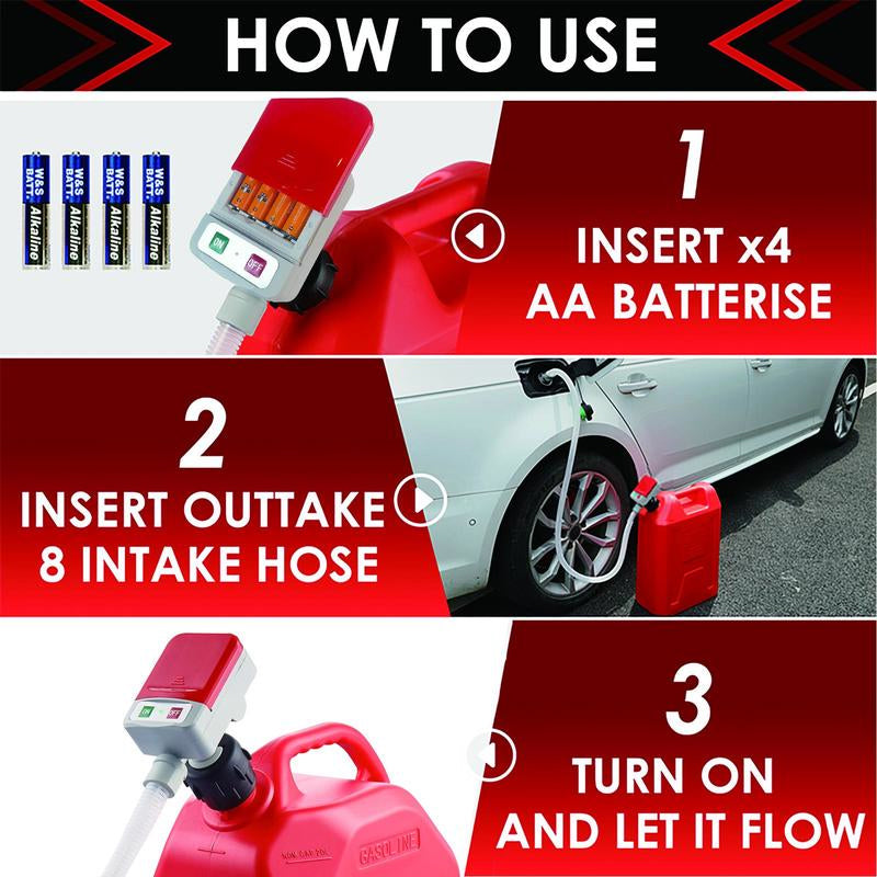 Sakerplus® Portable Fuel Pump