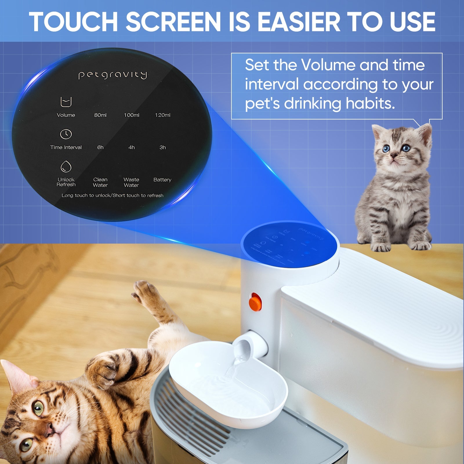 Automatic Pet Water Fountain