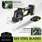 Saker® Cordless Hedge Trimmer