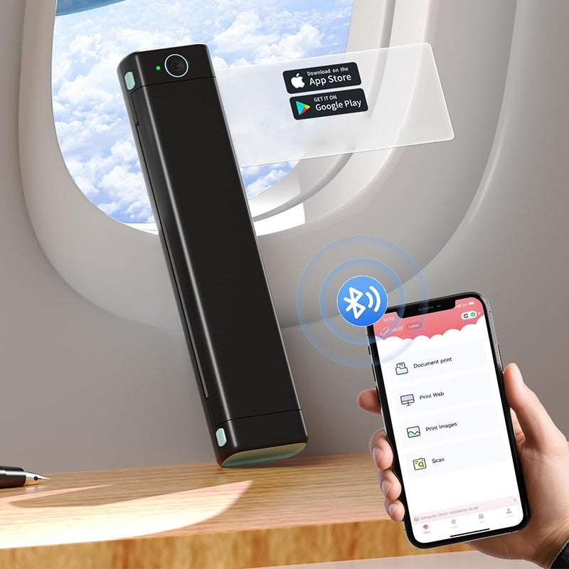 Sakerplus Wireless Thermal Mobile Printer