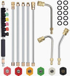 Sakerplus® Pressure Washer Extension Wand Set