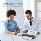 Sakerplus Wireless Thermal Mobile Printer