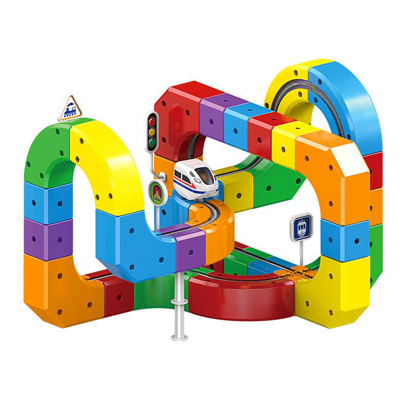 Sakerplus® 3D STEM Electric Train Set