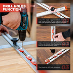SAKER® Accurate Hole Position Marker - SAKER® 4 in 1 Drilling Positioning Ruler
