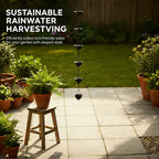 Sakerplus® Nature-Inspired Petal Design Rain Chain