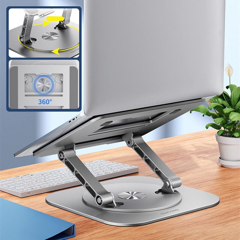 Sakerplus Laptop Stand Aluminum Alloy Rotating Bracket