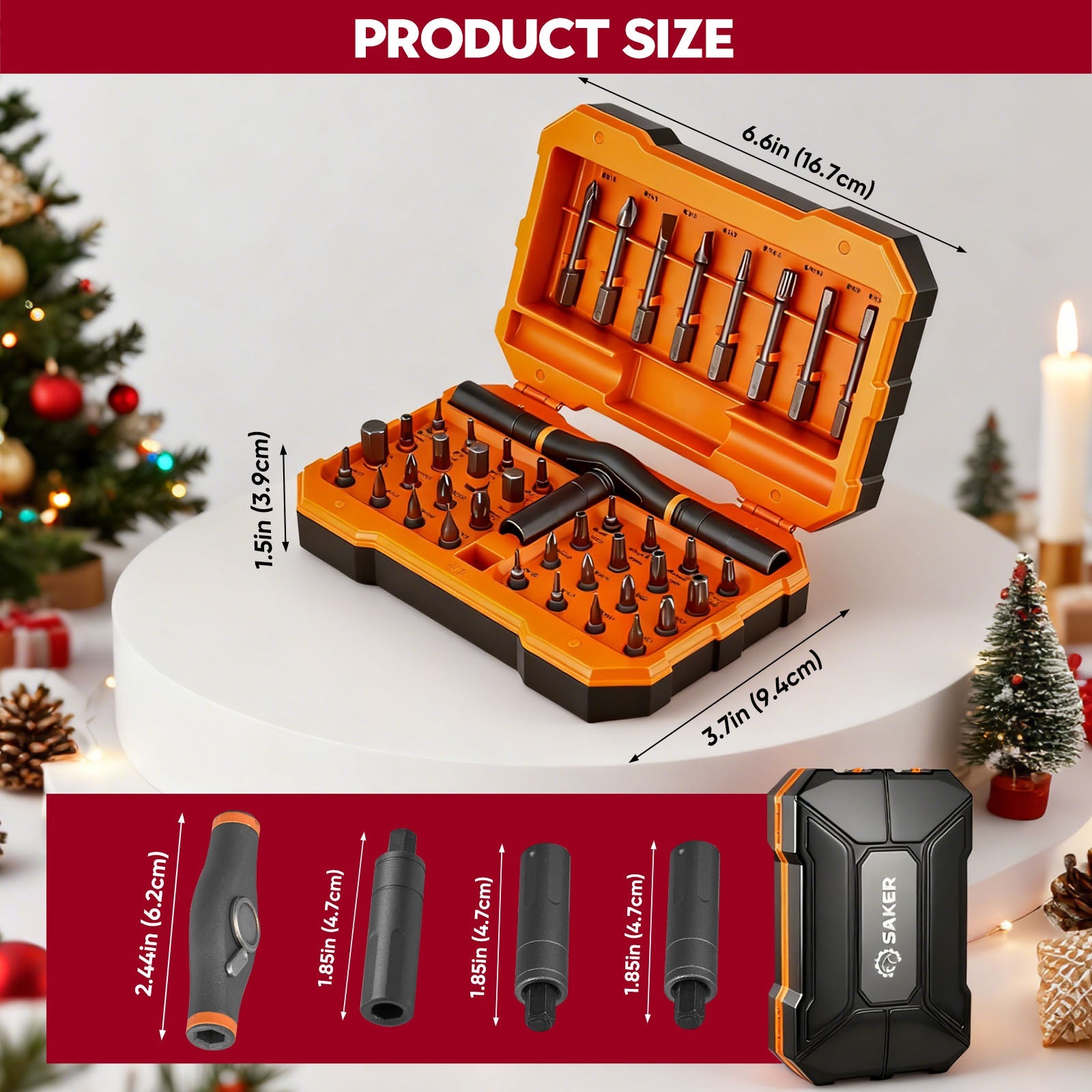 SAKER 24 in 1 Magnetic Screwdriver Set