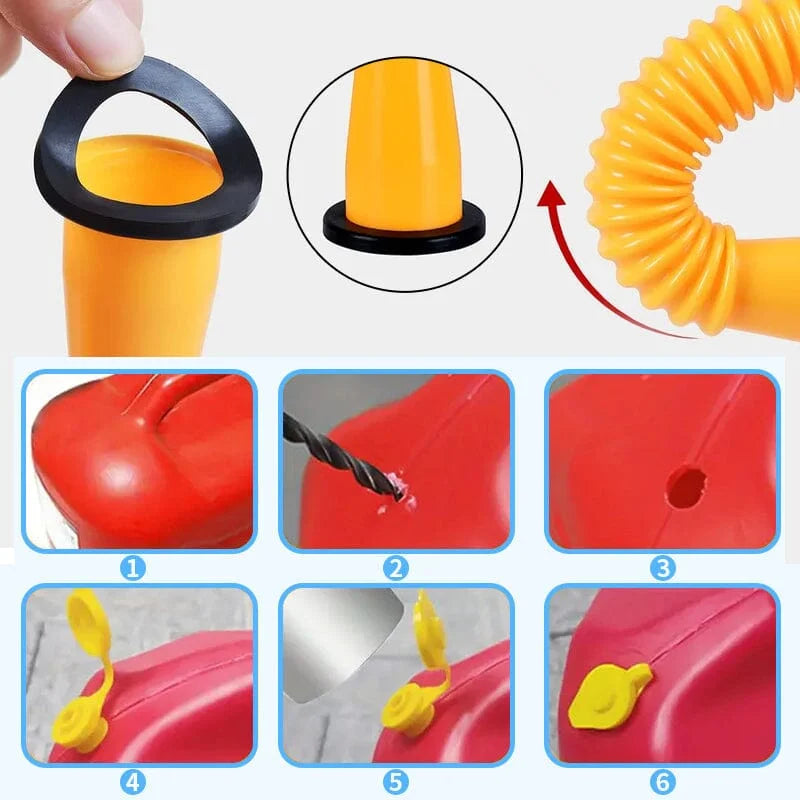 Sakerplus® Upgraded Replacement Gas Can Spout With Flexible Nozzle