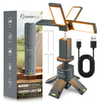 Sakerplus® Outdoor Lighting Solution - SakerPlus Camping Lantern with Four Led Lamps