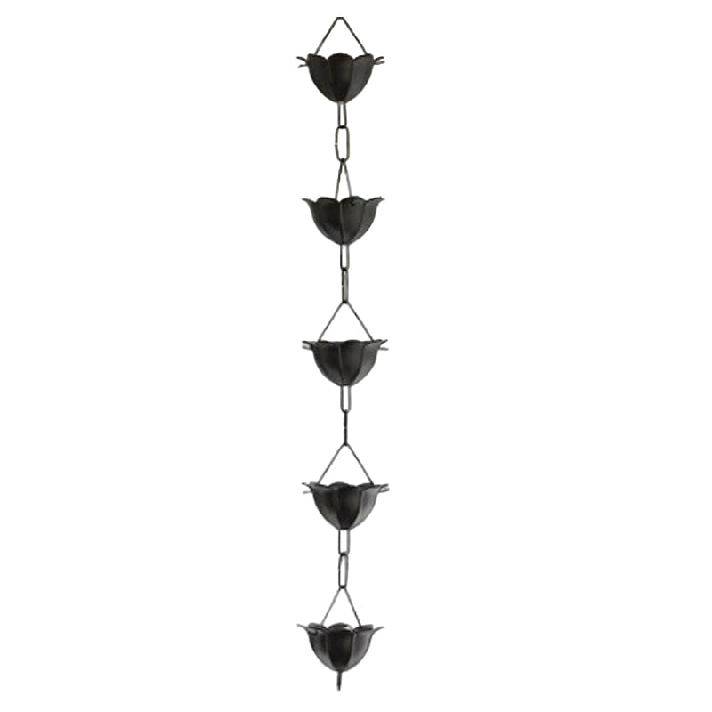 Sakerplus® Nature-Inspired Petal Design Rain Chain