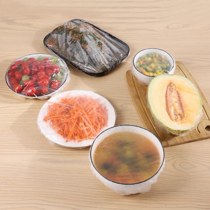 Sakerplus Disposable Plastic Wrap Cover/100pcs