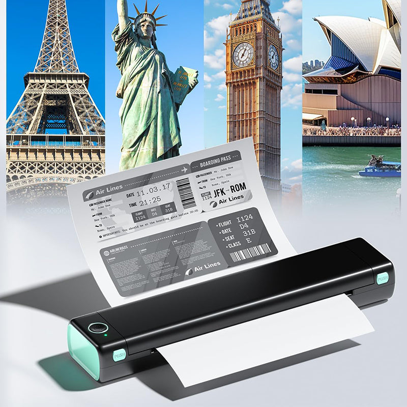 Sakerplus Wireless Thermal Mobile Printer