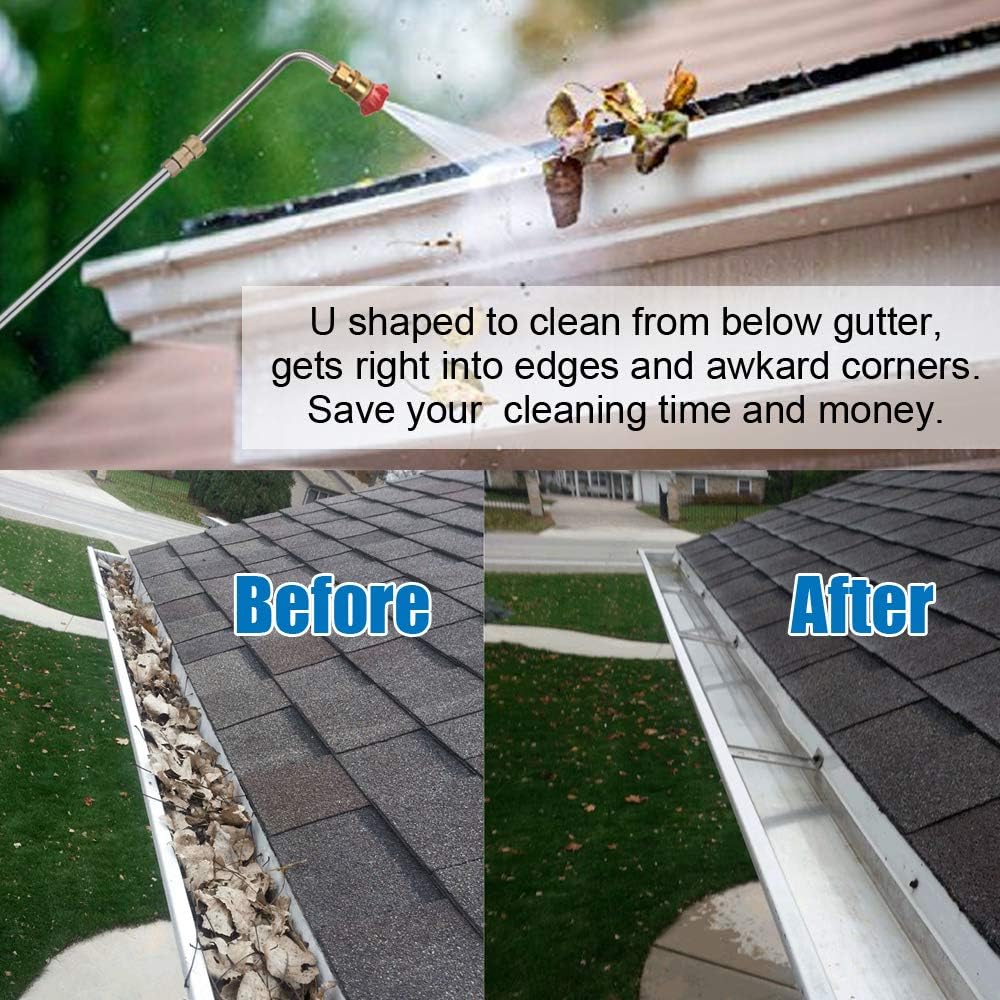 Sakerplus® Pressure Washer Extension Wand Set