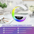 Sakerplus® G-shaped Led Wireless Charging Speaker