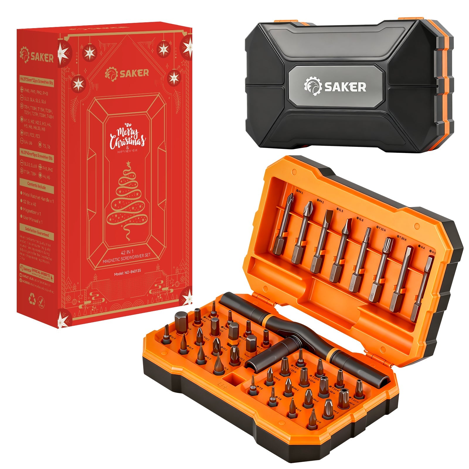 SAKER 24 in 1 Magnetic Screwdriver Set