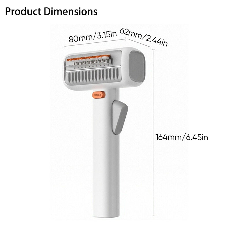 Sakerplus® Rotating Blade Pet Dematting Grooming Brush